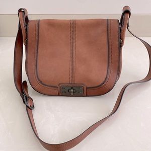 Fossil Brown Crossbody Bag